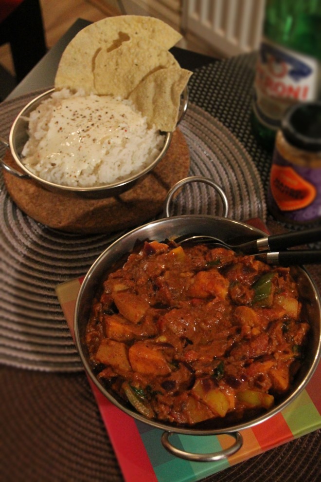 Vegetable Curry Front